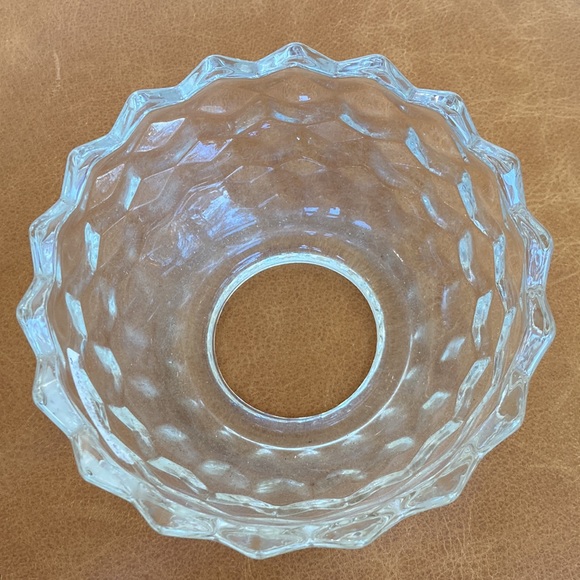 Fostoria Americana mid century candle ring. - Picture 2 of 4